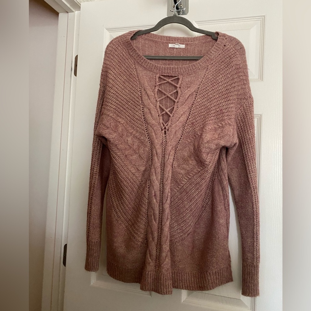NWOT Maurices Rose Pink Sweater Medium